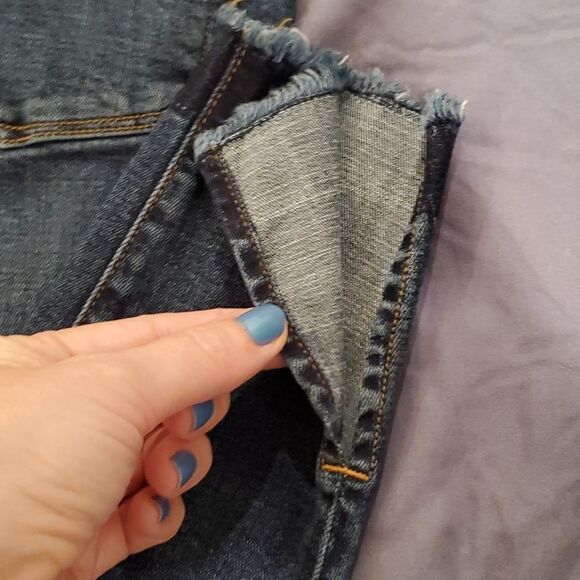 Dark wash Good American skinny jeans size 25 - Picture 3 of 11